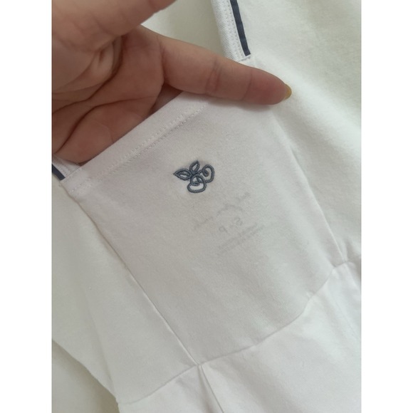 UO Out From Under Athletic Tennis Pickleball Dress Women Small White Green Golf - Picture 4 of 9